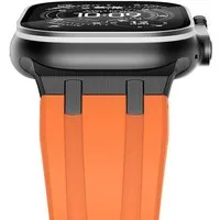 S&T Design Smartwatch-Armband Silikon Armband Sport für Apple Watch, Weich Wasserdicht Silikon Sport Ersatzarmband iWatch
