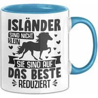 Trendation Tasse Isländer Pferde Tasse Geschenk Isländische Reiterin Geschenkidee Pferd