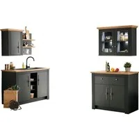 OTTO home Küche KS-Westminster, Breite 226 cm, ohne E-Geräte