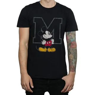 Disney - "Classic M" T-Shirt für Herren (Schwarz)