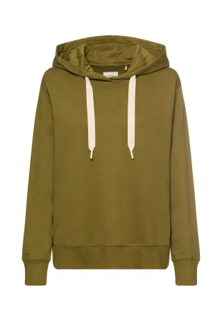 camel active - Hoodie aus reiner Baumwolle olive - Gr. - XXL