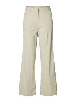 selected women - SLFWIDE MILLE HW PANT NOOS - Gr. - 32