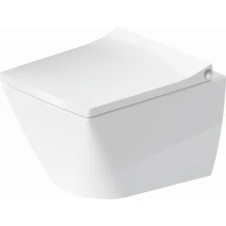 Duravit Design Classics Wand WC Viu Compact 2573090000 37x48cm, 4,5 l, Rimless, Weiß Hochglanz