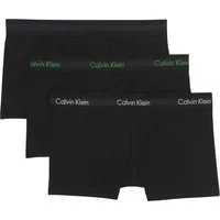 Calvin Klein Underwear Trunk LOW RISE TRUNK 3PK (Packung, 3-St., 3er-Pack) mit Logoschriftzügen