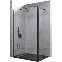 doporro Walk-in-Dusche Duschwand für Dusche Duschabtrennung Nano Glas Duschwand mit Nebenteil