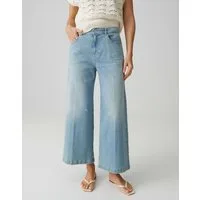 OPUS PANTS Weite Jeans Mari mash aus Denim in weiter Passform Mit 5 Pocket Design für entspannte Denim Looks