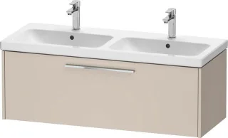 Duravit D-Code Waschtischunterschrank wandhängend Auszug 1, für Doppelwaschtisch  DC4669010910000