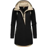 Ragwear Fellimitatmantel Letti Teddy-Fleece Kuschelig weicher Teddyfleece-Mantel