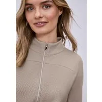 STREET ONE Cardigan mit Turtleneck