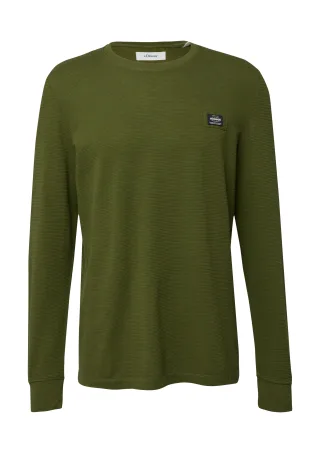 s.Oliver - T-Shirt olive - Gr. - XL