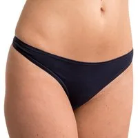 HERMKO String 5050 Tanga Slip, Baumwolle/Elastan, gute Passform, Feinripp