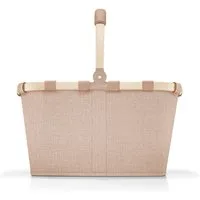 REISENTHEL® Einkaufskorb carrybag frame twist coffee
