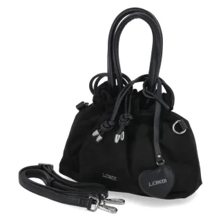 L.Credi Handtasche SOPHERL - Gr.  - Schwarz - Textil & Synthetik