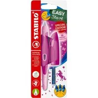 STABILO Kugelschreiber STABILO EASYbirdy 3D DreamWorld Füller Pink – Rechtshänder A
