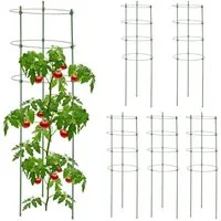 relaxdays Rankhilfe 90 cm 6er Set