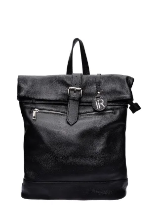 Isabella Rhea Schwarz Rindsledertasche