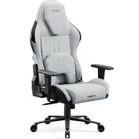 DIABLO CHAIRS Gaming-Stuhl X.One Prime Stoff ergonomisch Metallbasis 140kg CoolComfort (Magnetische Kopfstütze, Höhenverstellbare Armlehnen, Kühlender Sitz), Kopfstütze Lendenkissen CoolComfort Räder Stoff
