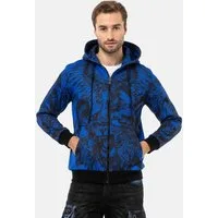 Cipo & Baxx Sweatjacke Jacken (1-tlg) mit auffälligem Print, CL559