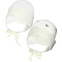 TupTam Erstlingsmütze TupTam Baby Erstlingsmütze mit Ohrenklappen 2er Pack
