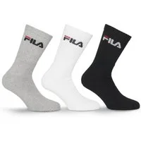 Fila Tennissocken UNISEX CREW TENNIS FULL TERRY SOCKS (3-Paar) mit verstärkten Belastungszonen