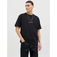 Jack & Jones Rundhalsshirt JORNORREBRO EMB TEE SS CREW NECK NOOS Baumwolle, locker geschnitten