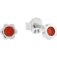 Prinzessin Lillifee Paar Ohrstecker Blume, mit Zirkonia (synth)