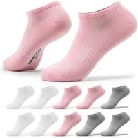 OCCULTO Sneakersocken Damen Sneaker Socken 10er Pack (Modell: Diana) (10-Paar)