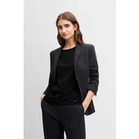Cinque Jackenblazer CILEO Regular Fit, 1-Knopf-Form, elastischer Materialmix