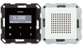 GIRA UP-Einsatz 228003, Unterputz-Radio