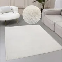 OTTO home Fellteppich Balu, Kunstfellteppich, Modern, Langflor Teppich, rechteckig, Höhe: 20 mm, Kaninchenfell-Haptik, kuschelig, weich, Wohnzimmer, Schlafzimmer