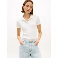 Tommy Hilfiger Poloshirt GOLD BUTTON SLIM SS POLO
