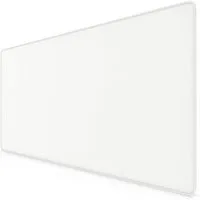 Titanwolf Gaming Mauspad XXL Speed Mousepad 900 x 400 x 3 mm, große Tischunterlage (1-St), rutschfest, abwaschbar, Geschwindigkeit & Präzision, weiß, Gaming