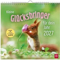 groh Verlag Wandkalender Wandkalender 2027: Kleine Glücksbringer für dein Jahr