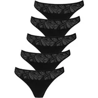 Vivance String (5er-Pack) aus elastischer Baumwoll-Qualität