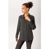 Aniston CASUAL Hemdbluse mit kleinen und winzigen Punkten bedruckt - NEUE KOLLEKTION