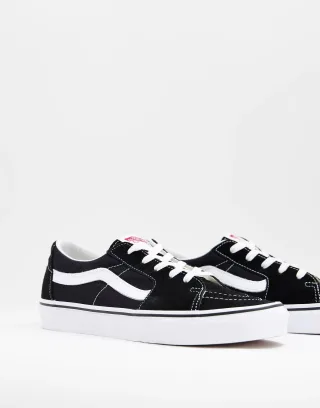 Vans Damen Sk8-Low Sneakers in Schwarz