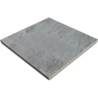 HORI Terrassenplatte HORI Terrassenplatten Feinsteinzeug Steinoptik, Boden für Outdoor, Feinsteinzeug 60x60, Grau, Feinsteinzeug, Massiv, Rutschhemmend,Hohe Belastbarkeit,Pflegeleicht