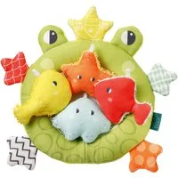 Fehn Badespielzeug Plansch & Play, Badekescher Frosch