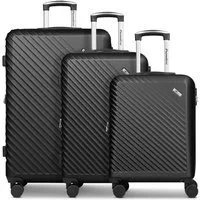 CHECK.IN® Trolleyset Paradise 2.0, 4 Rollen, (3-teilig, 3 tlg), ABS