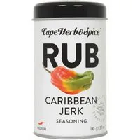 Cape Herb and Spice Gewürz, Cape Herb and Spice Caribbean Jerk Gewürzsalzmischung scharf 100g