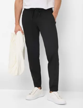 Brax Herren Jogpants Style PHIL BLACK, schwarz, Gr. 30/32