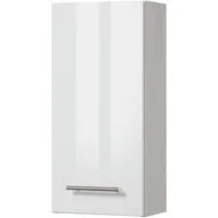 welltime Hängeschrank Trento, verschiedene Ausführungen und Farben Badmöbel, Breite 30 cm, 1 Tür, 2 Einlegeböden, Made in Germany