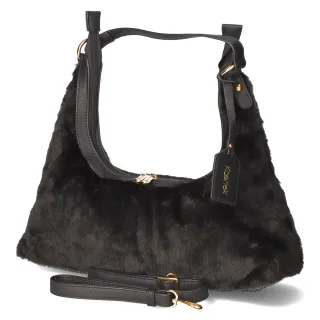 Kaerlek Handtasche - Gr.  - Schwarz - Textil & Synthetik