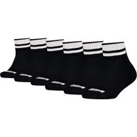 PUMA Kurzsocken PUMA KIDS CLYDE CUSHIONED QUARTER 6P ECOM (6er-Pack) mit gepolstertem Fußbett