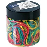 ALCO Gummibänder Gummiring Naturkautschuk 65mm sortiert 100g