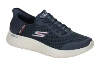 Skechers 216324 NVY Herren Slipper blau - GO WALK FLEX - HANDS UP