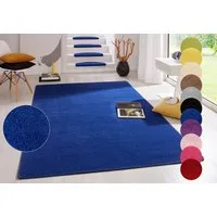 HANSE Home Teppich Fancy, rechteckig, Höhe: 7 mm, Kurzflor, Läufer, uni, gekettelt, Wohnzimmer, Schlafzimmer, Esszimmer