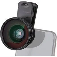 ayex Smartphone Super-Weitwinkel-Objektiv 0,43x + Makro-Linse 15x Weitwinkelobjektiv