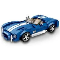 Reobrix Reobrix 812 Roadster 1:24 Klemmbaustein Auto 312 Teile Spielbausteine