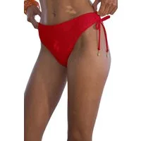 Love & Roses Bikini-Hose Love & Roses Strukturierte Bikinihose mit Besatz (1-St)